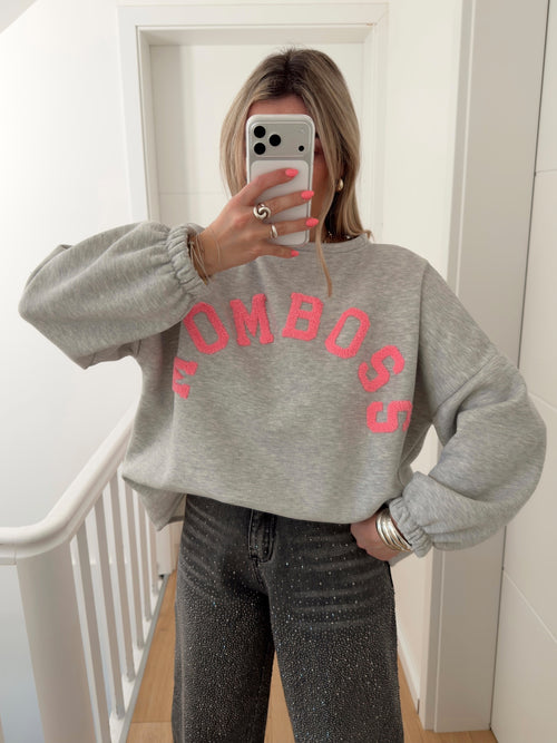 Pull MOM BOSS Gris