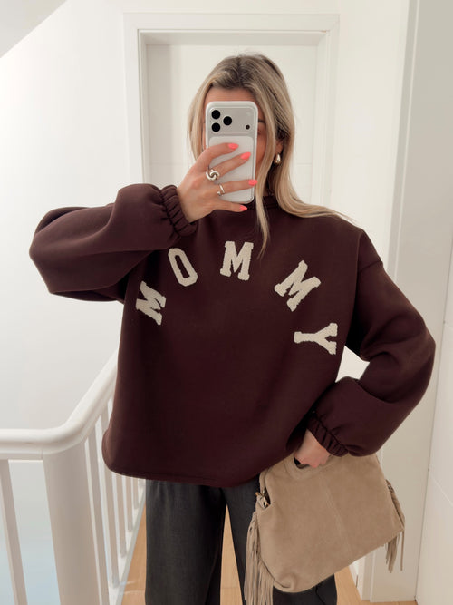 Pull MOMMY Marron