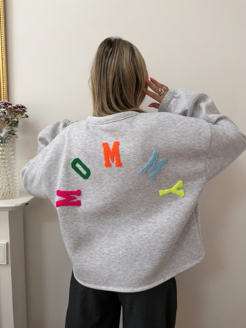 Pull MOMMY Gris