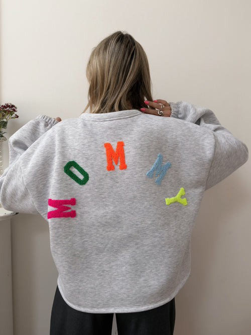 Pull MOMMY Gris
