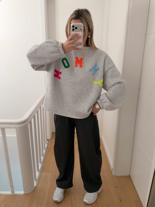 Pull MOMMY Gris