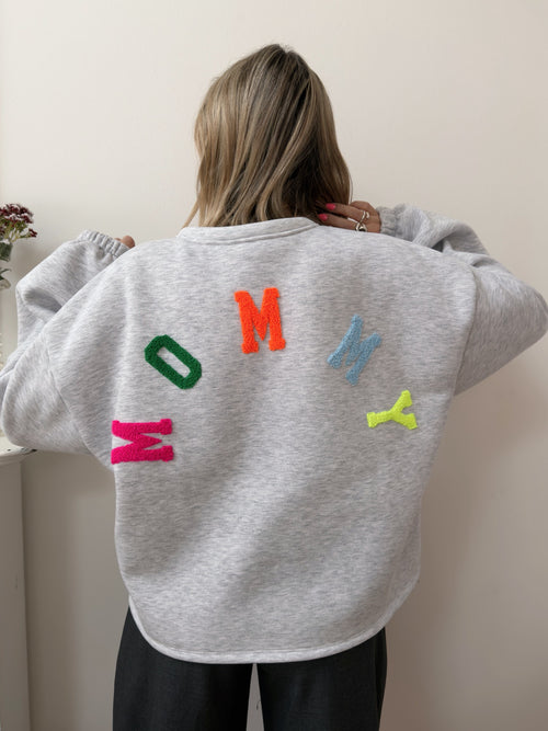 Pull MOMMY Gris