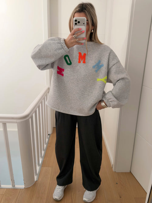 Pull MOMMY Gris