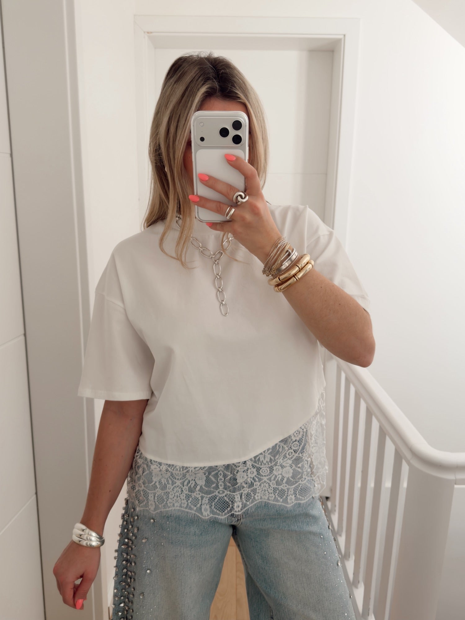 T-shirt ELGA Blanc