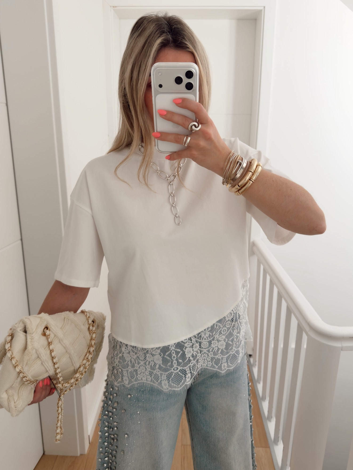 T-shirt ELGA Blanc