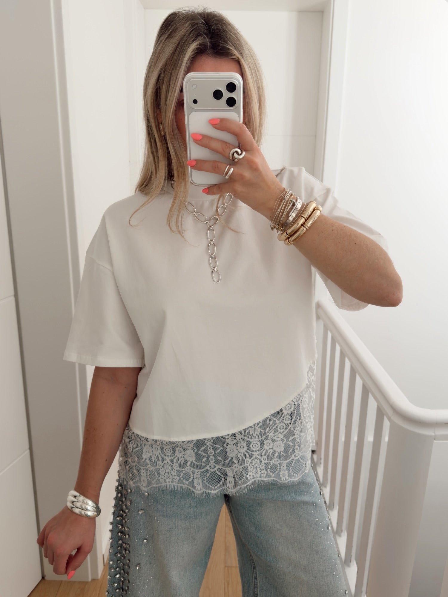 T-shirt ELGA Blanc