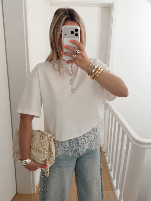 T-shirt ELGA Blanc