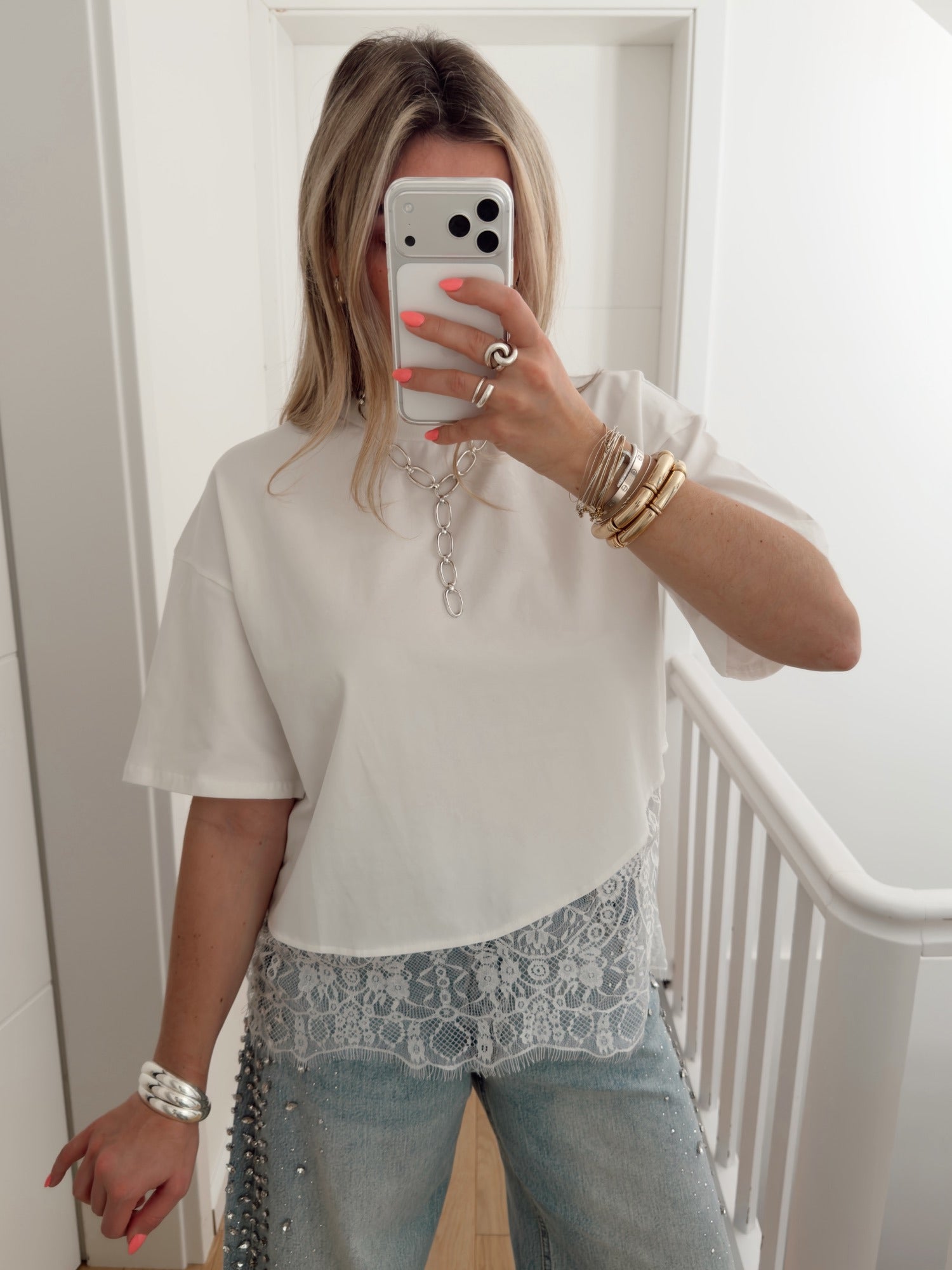 T-shirt ELGA Blanc