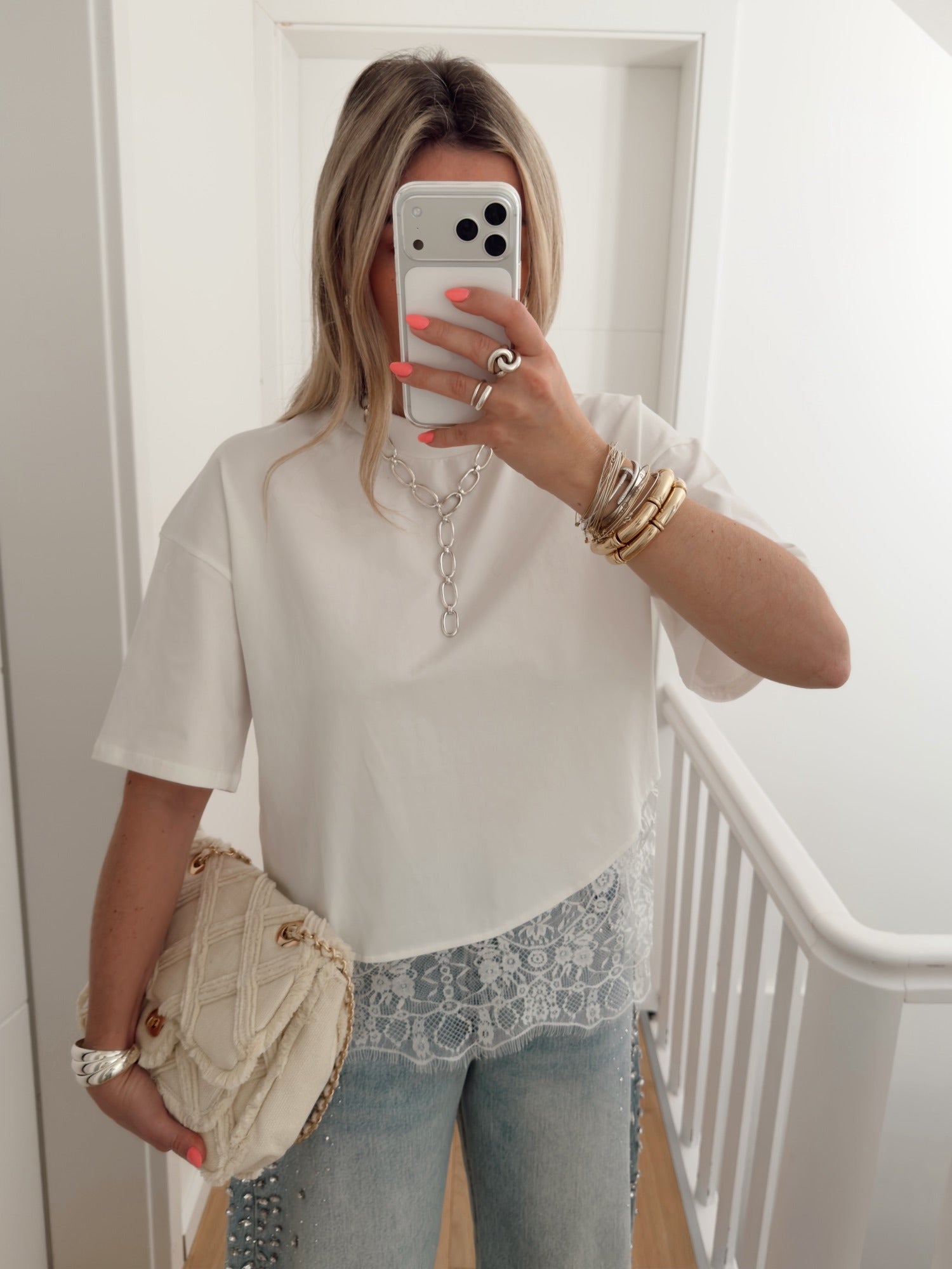 T-shirt ELGA Blanc