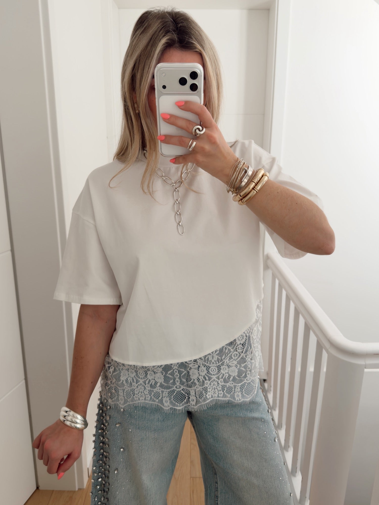 T-shirt ELGA Blanc