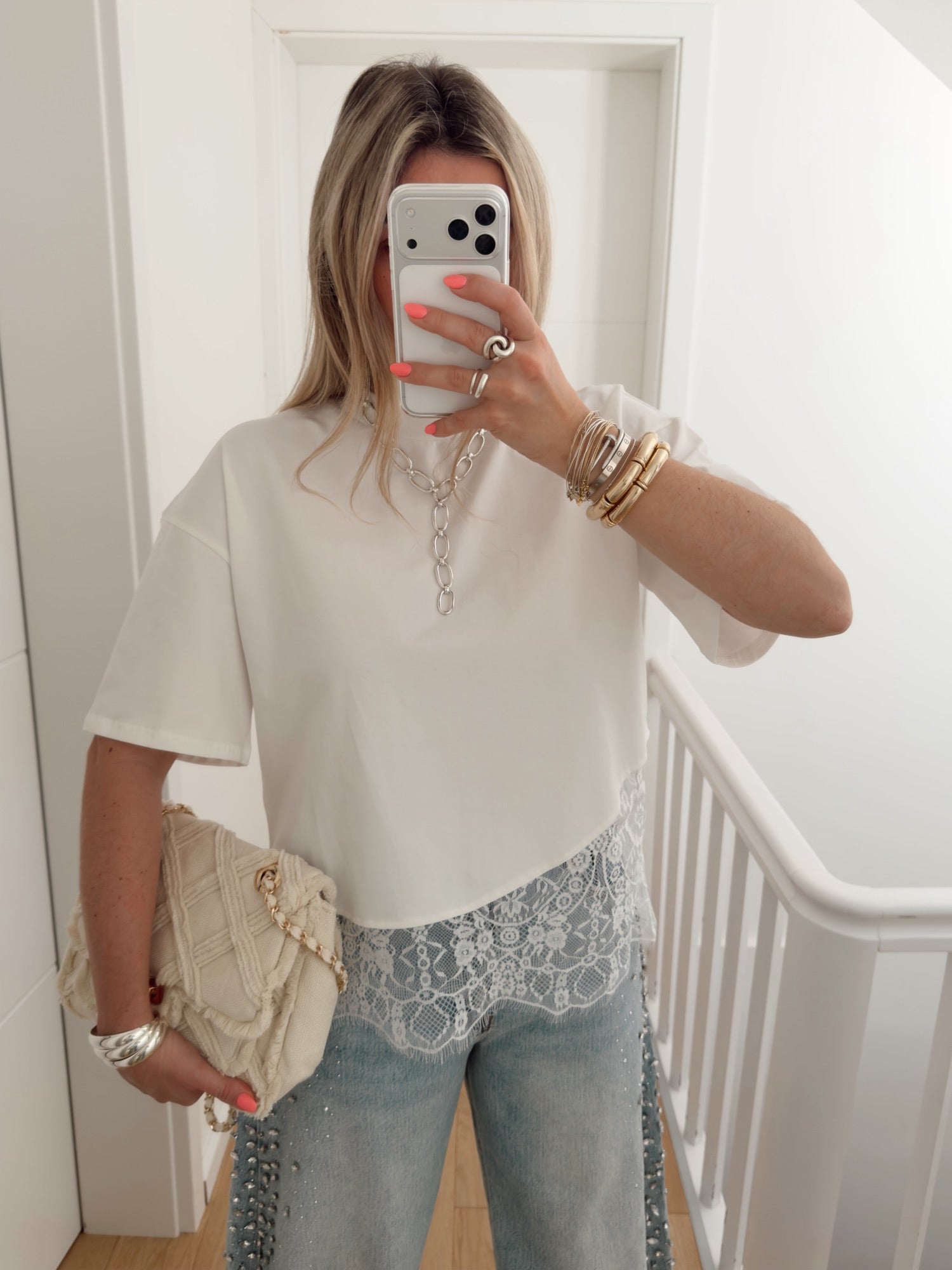 T-shirt ELGA Blanc