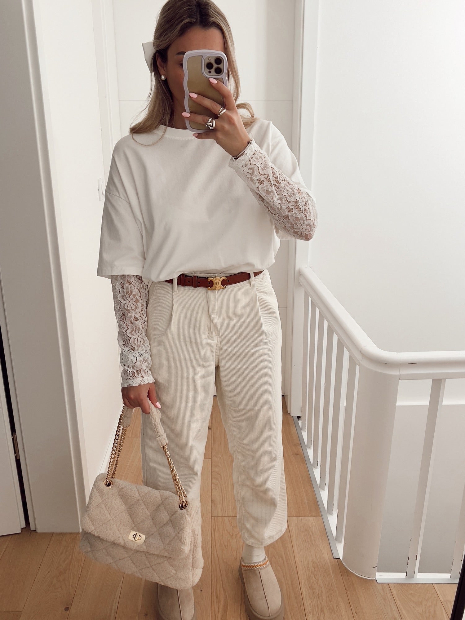 Top MILLER Blanc