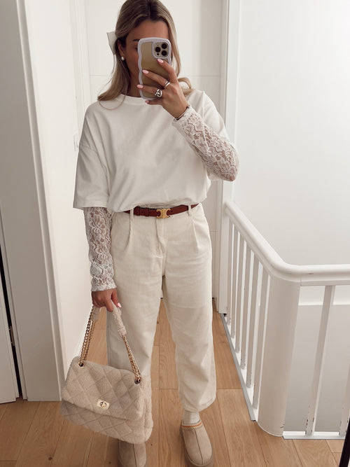 Top MILLER Blanc