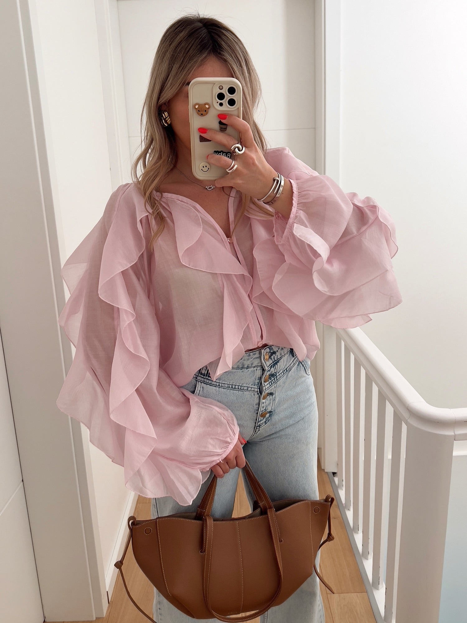 Blouse NARCISSE Rose