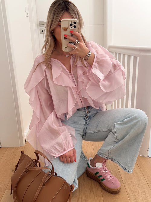 Blouse NARCISSE Rose
