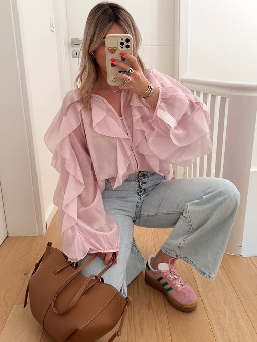 Blouse NARCISSE Rose