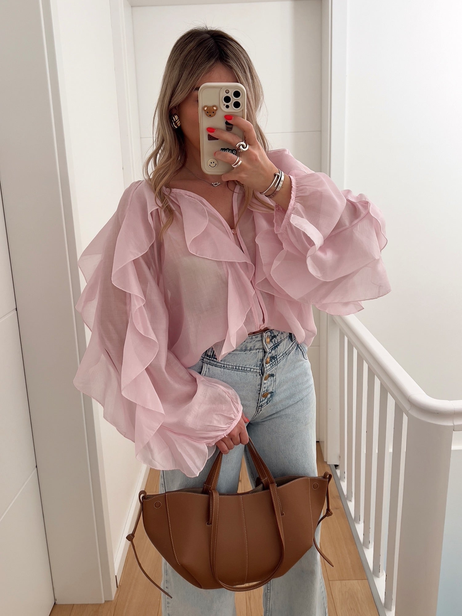 Blouse NARCISSE Rose
