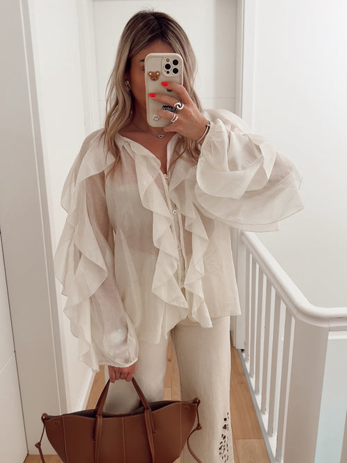 Blouse NARCISSE Beige