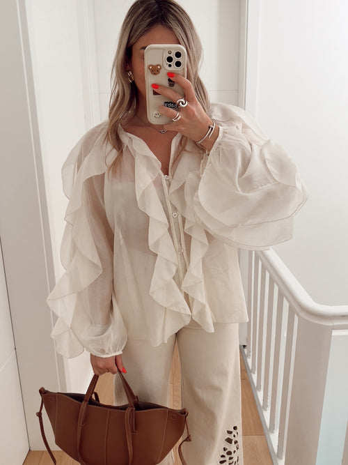 Blouse NARCISSE Beige