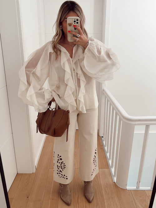 Blouse NARCISSE Beige