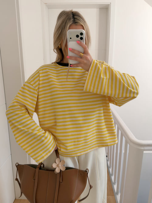 Top LEANA Jaune