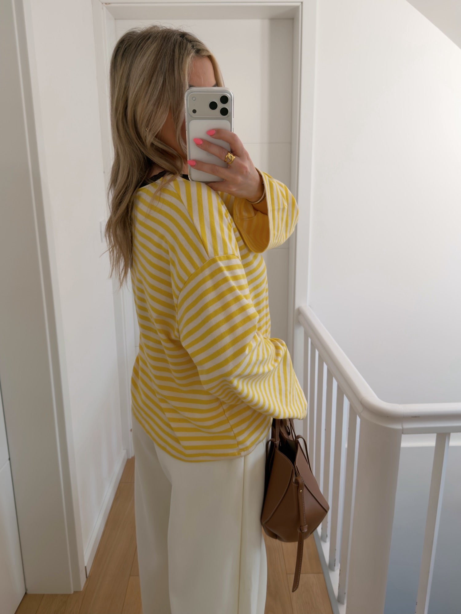 Top LEANA Jaune