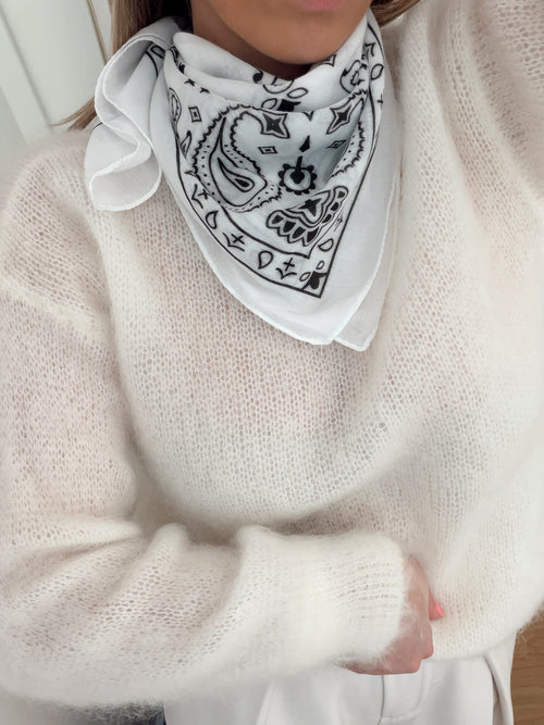 Foulard MONTAINE Blanc