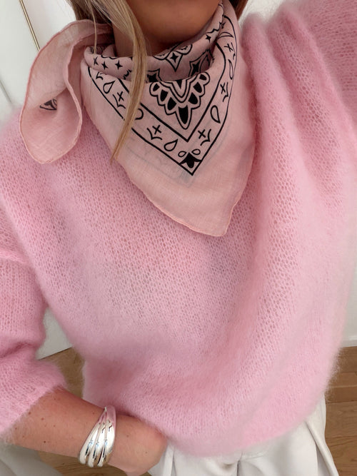 Foulard MONTAINE Rose