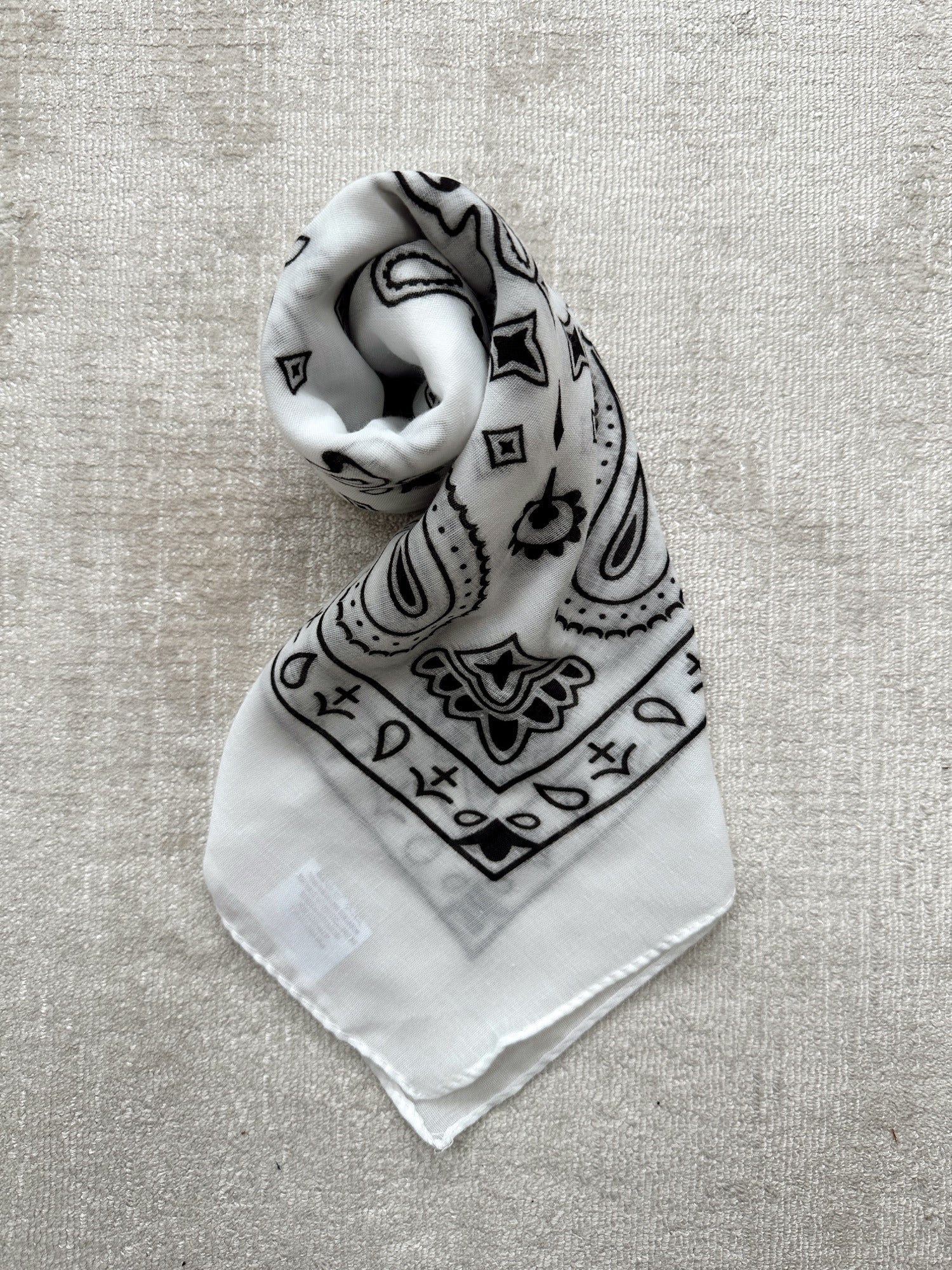 Foulard MONTAINE Blanc