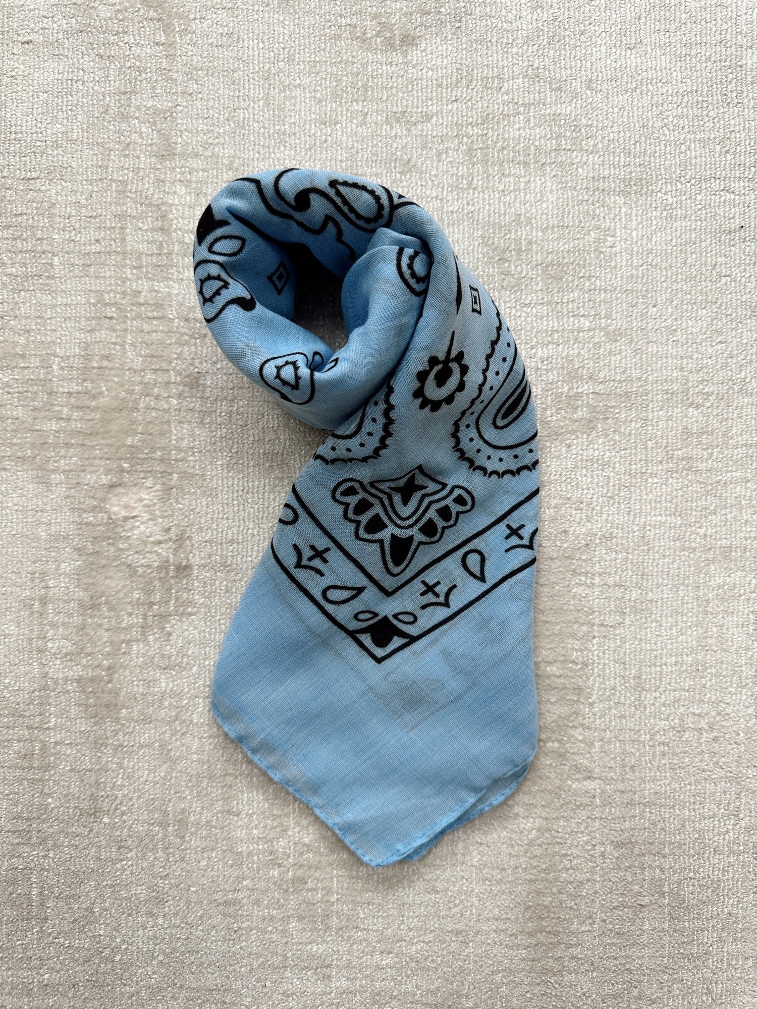 Foulard MONTAINE Bleu