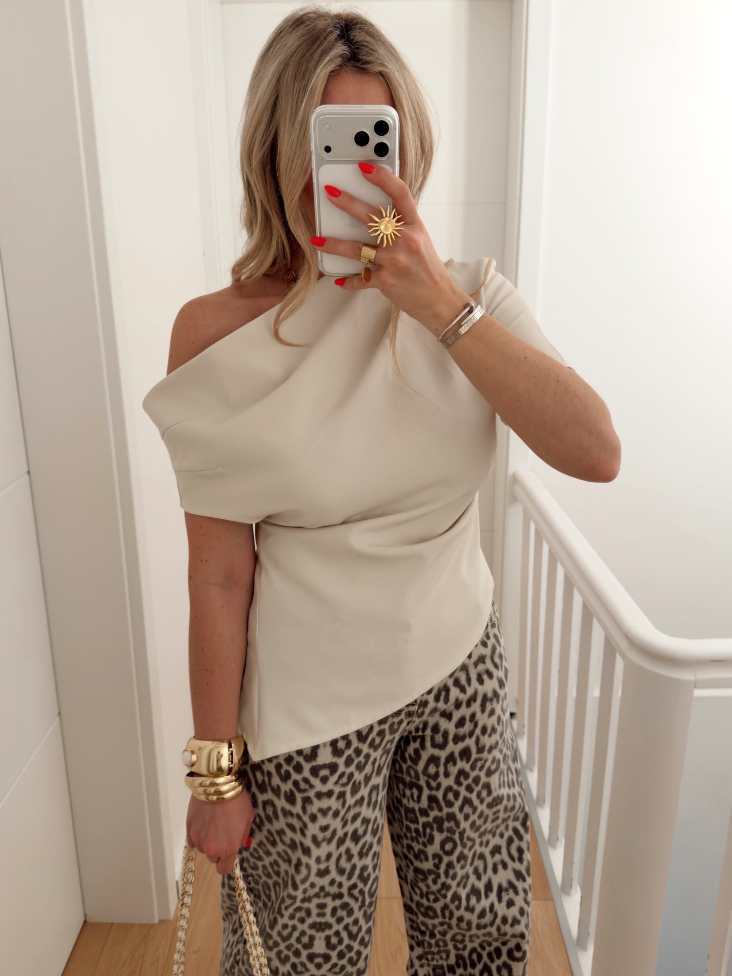 Top DIAGO Beige