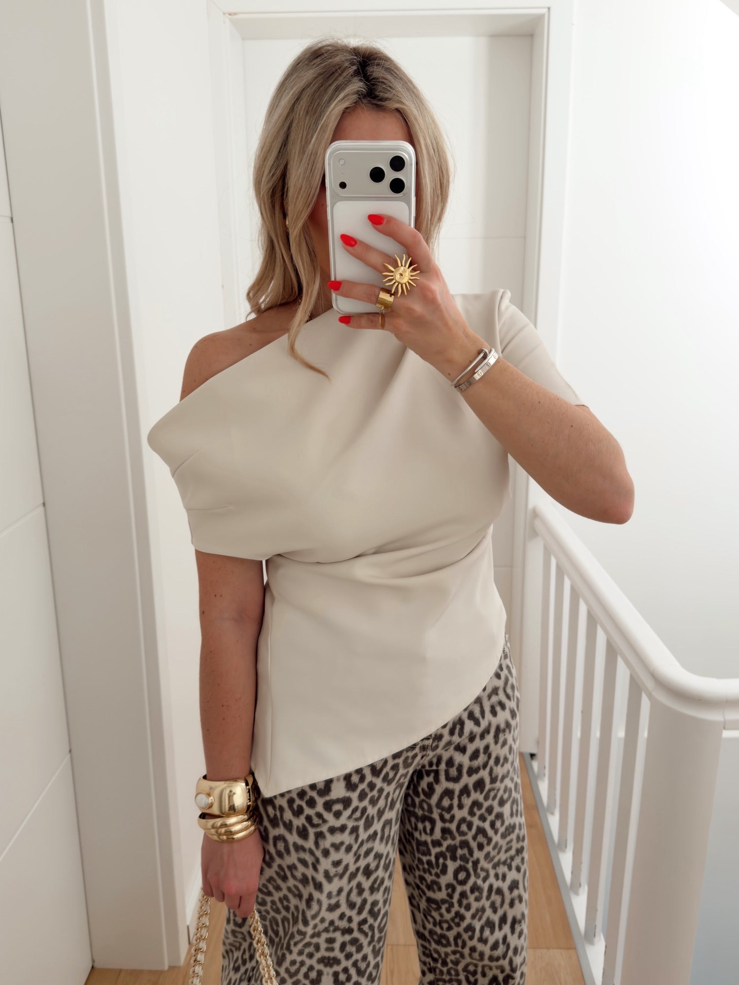 Top DIAGO Beige