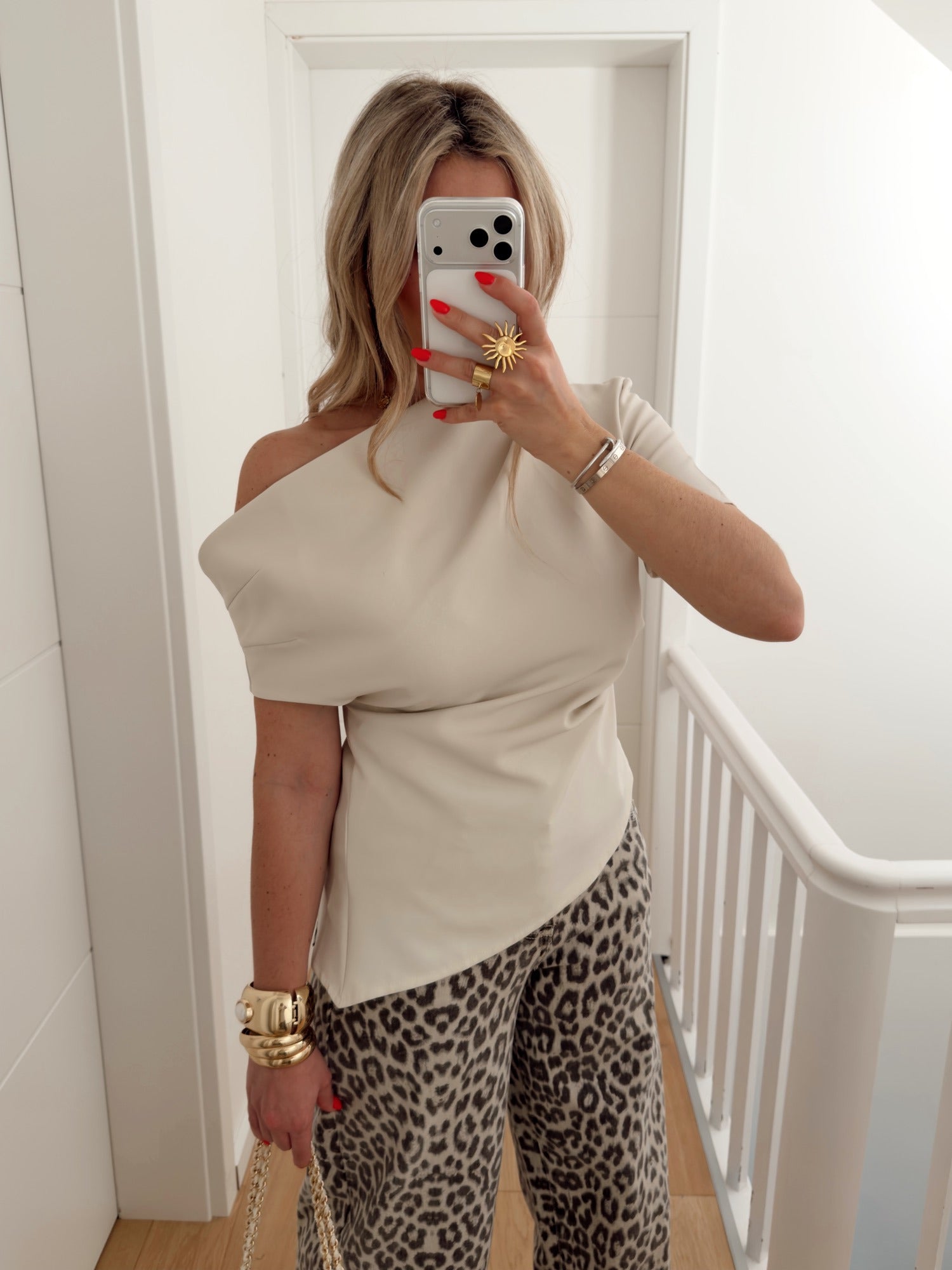 Top DIAGO Beige