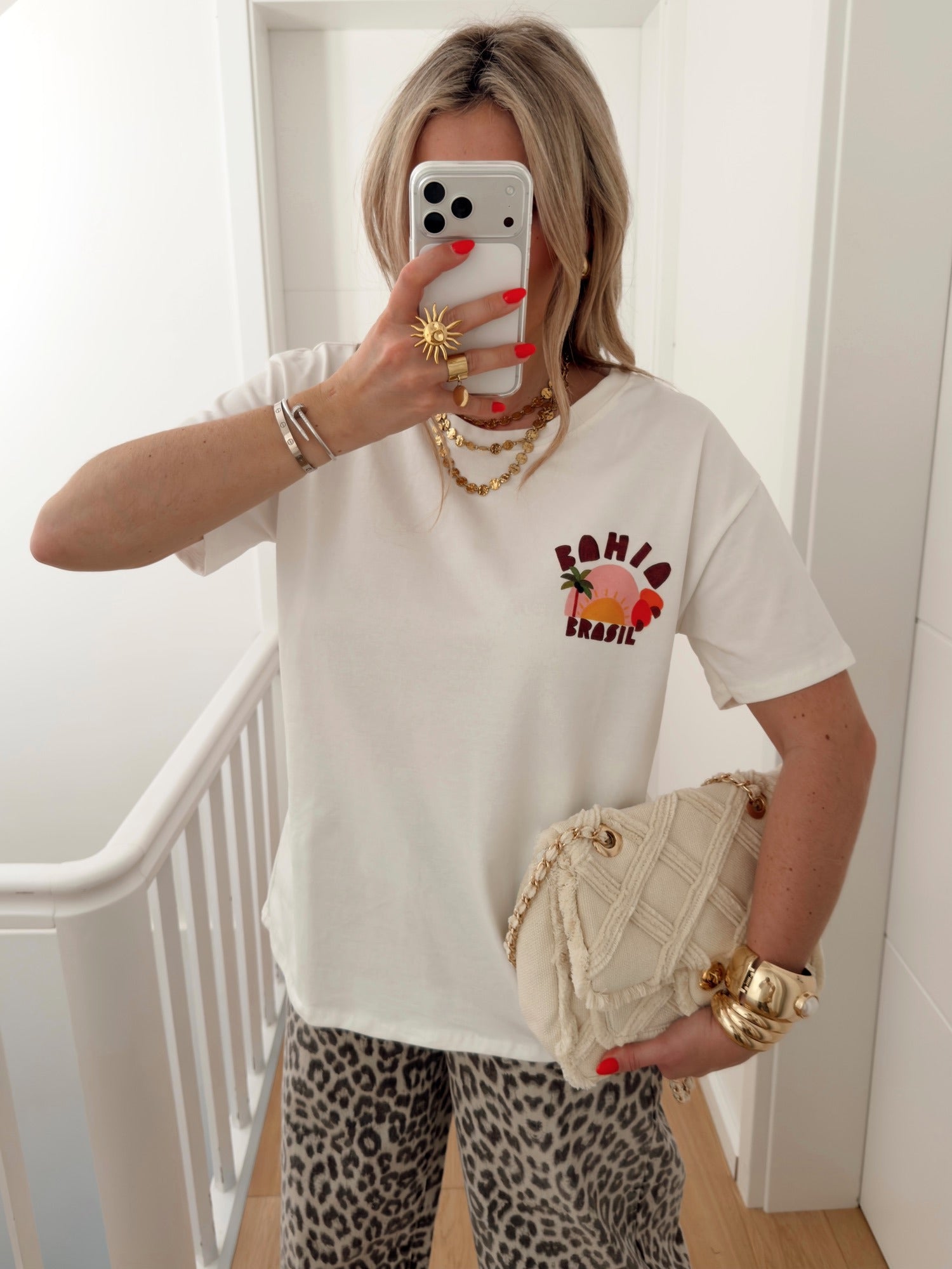 T-shirt BRASIL Blanc