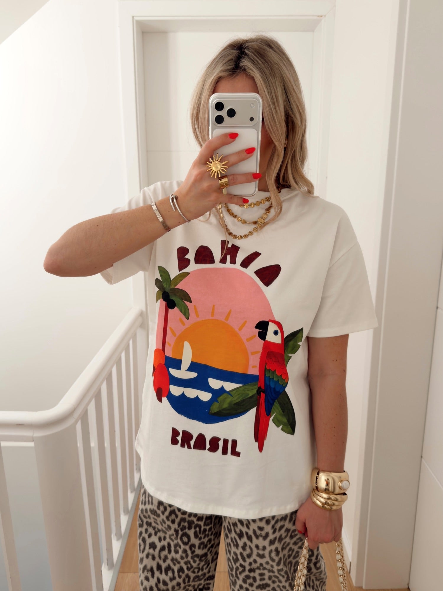 T-shirt BRASIL Blanc