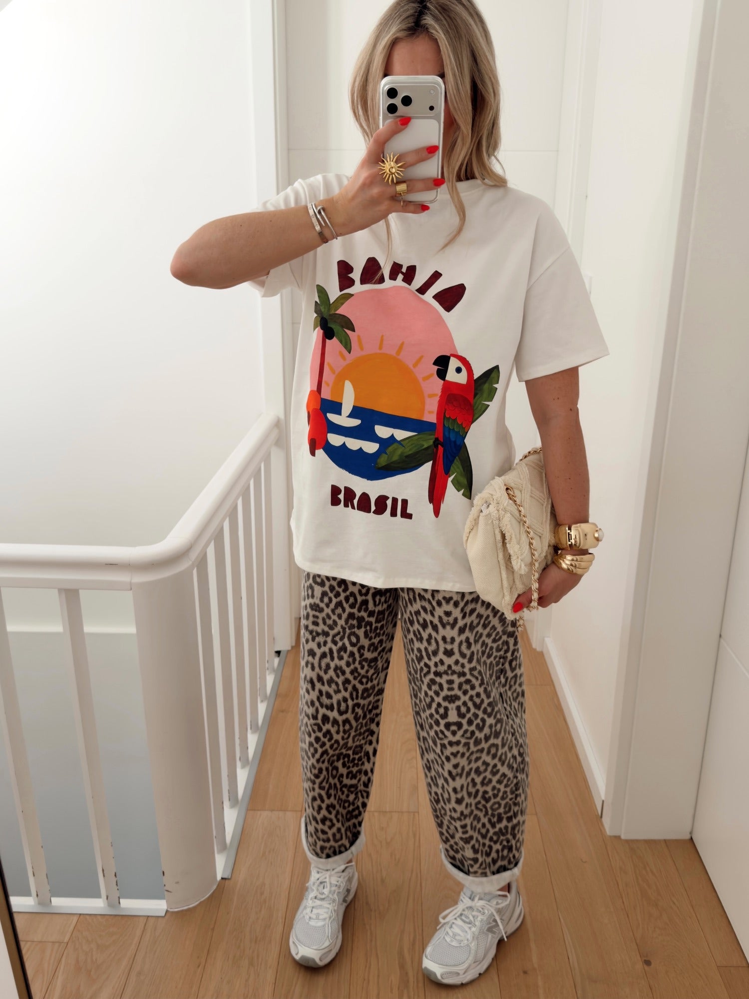 T-shirt BRASIL Blanc