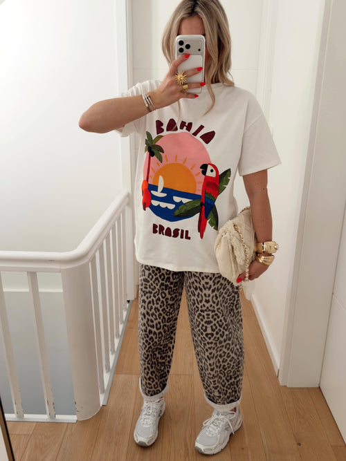 T-shirt BRASIL Blanc