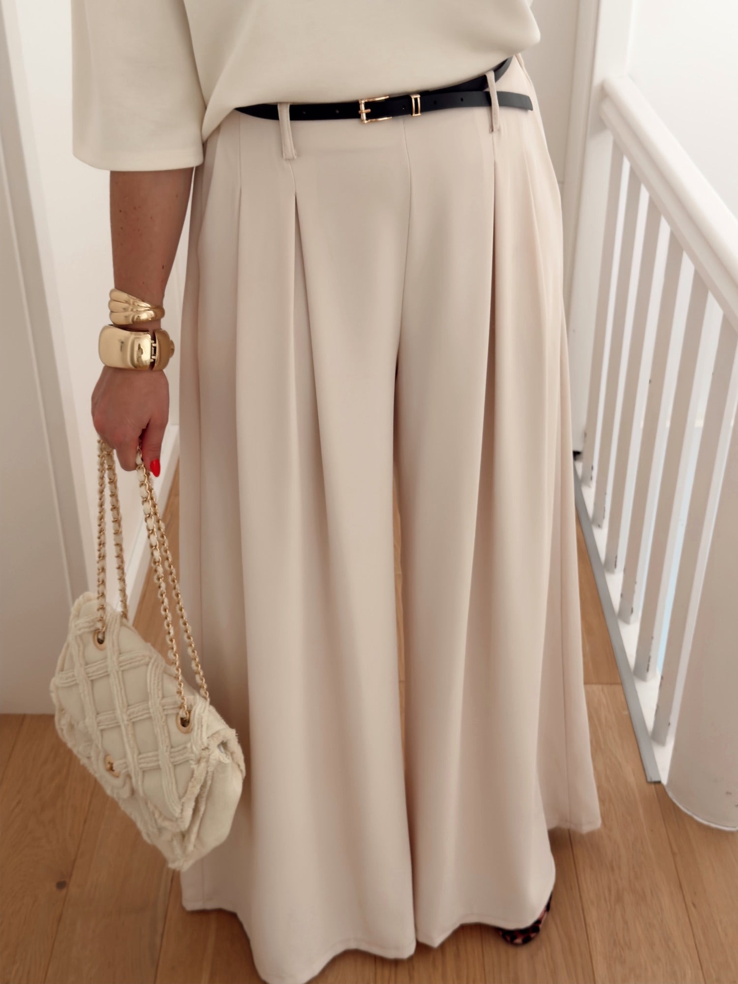 Pantalon PRISCILLIA Beige
