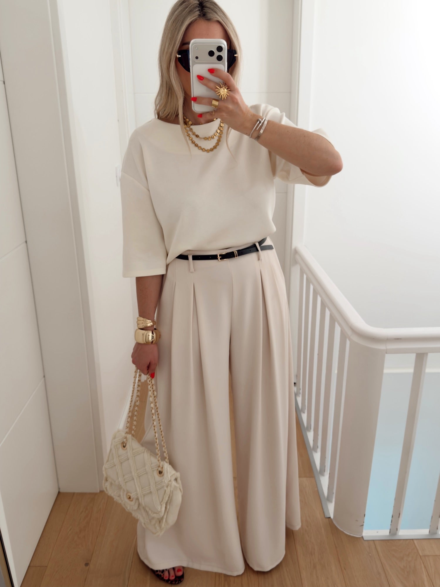 Pantalon PRISCILLIA Beige