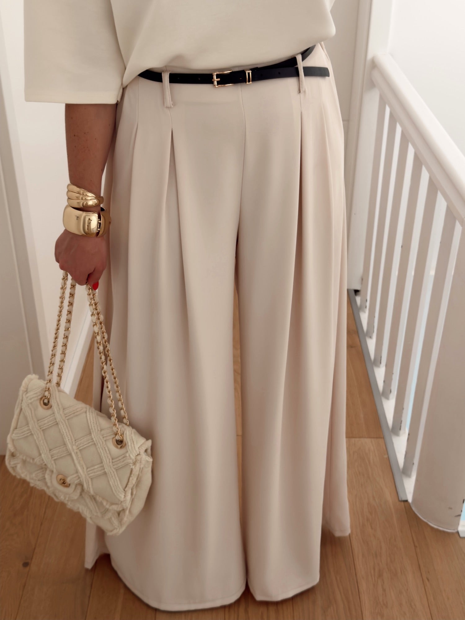 Pantalon PRISCILLIA Beige