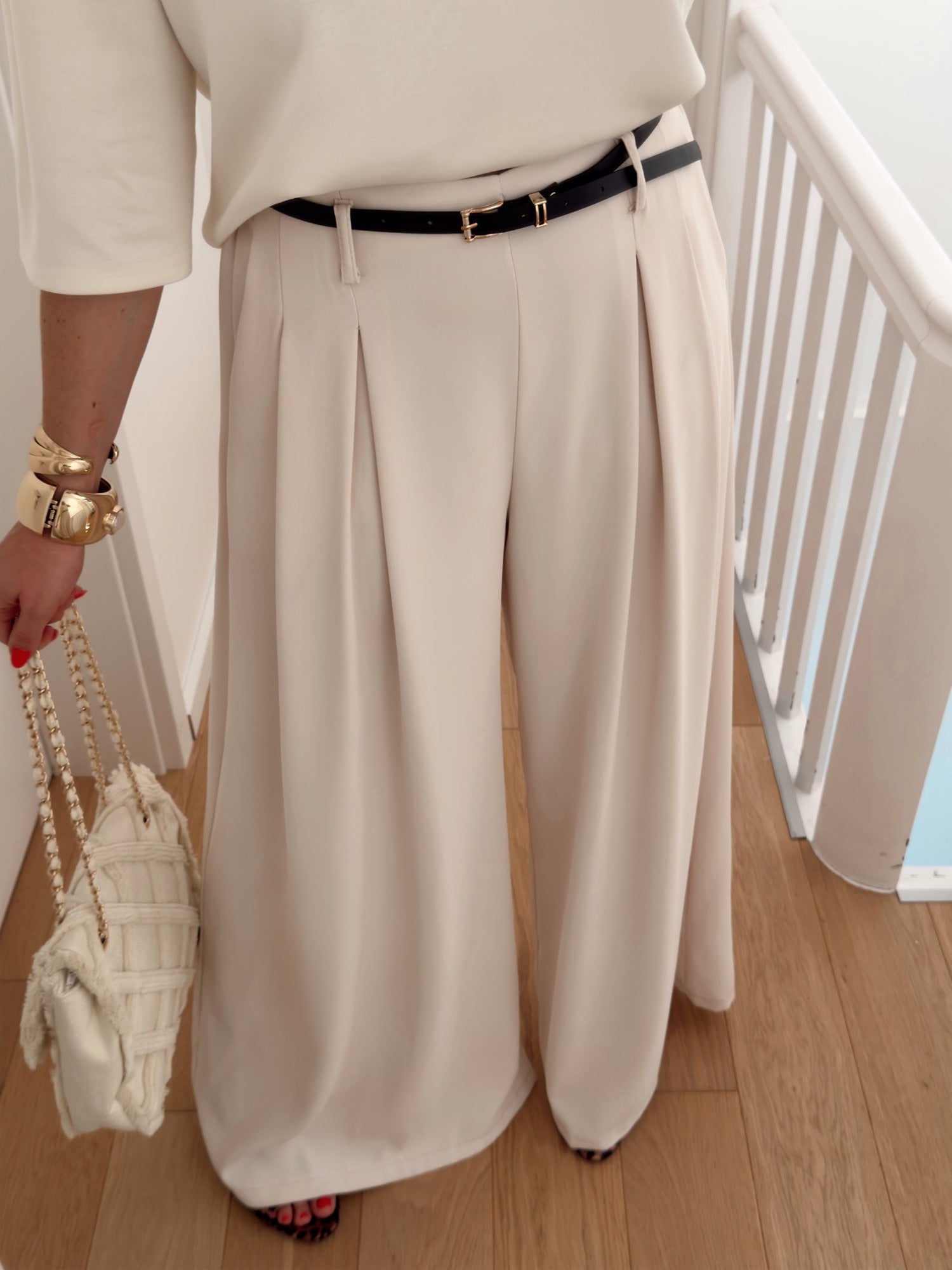 Pantalon PRISCILLIA Beige