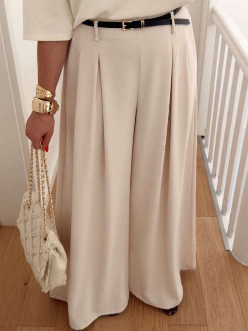 Pantalon PRISCILLIA Beige