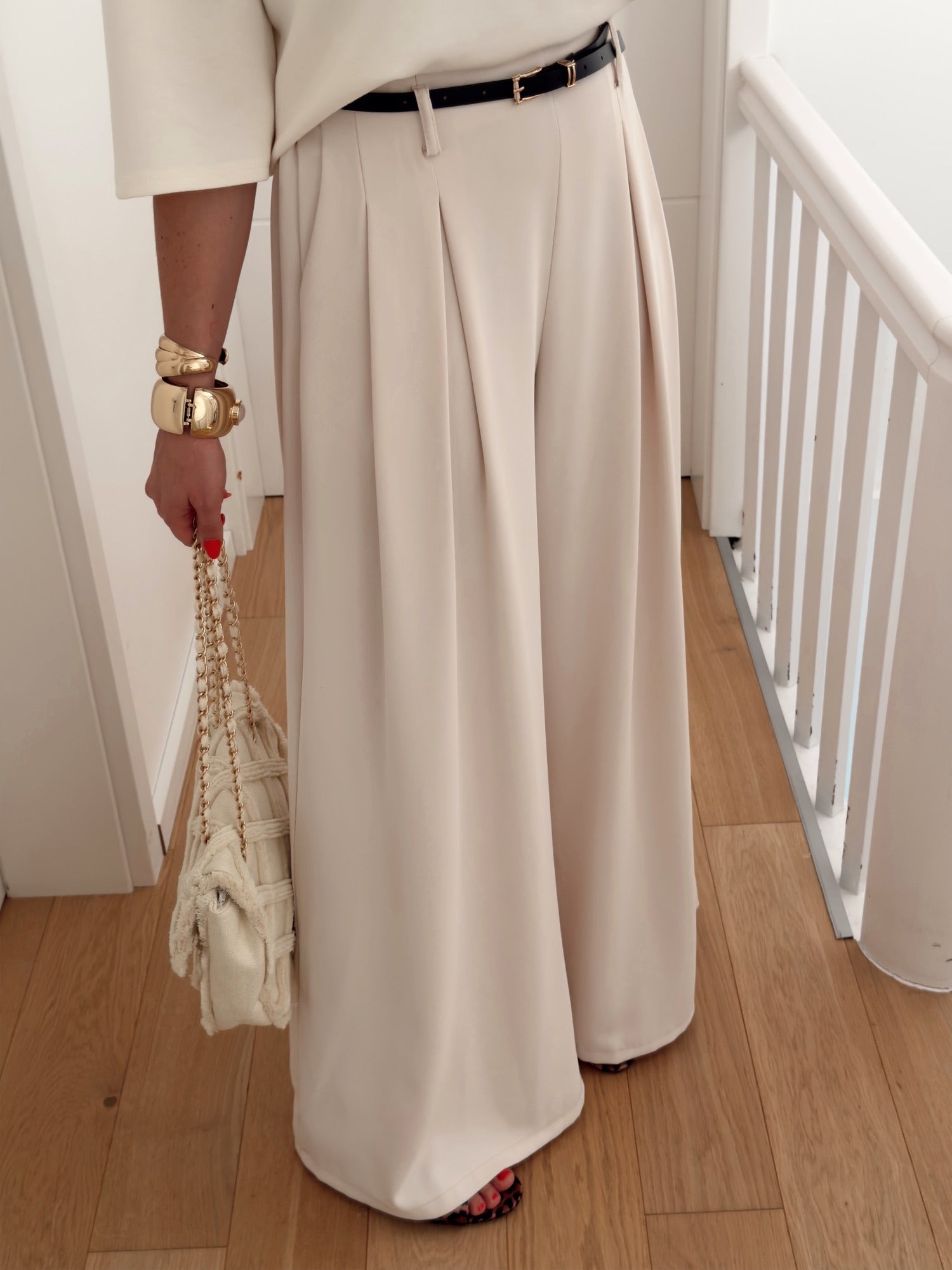 Pantalon PRISCILLIA Beige