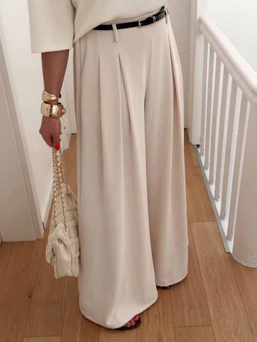 Pantalon PRISCILLIA Beige