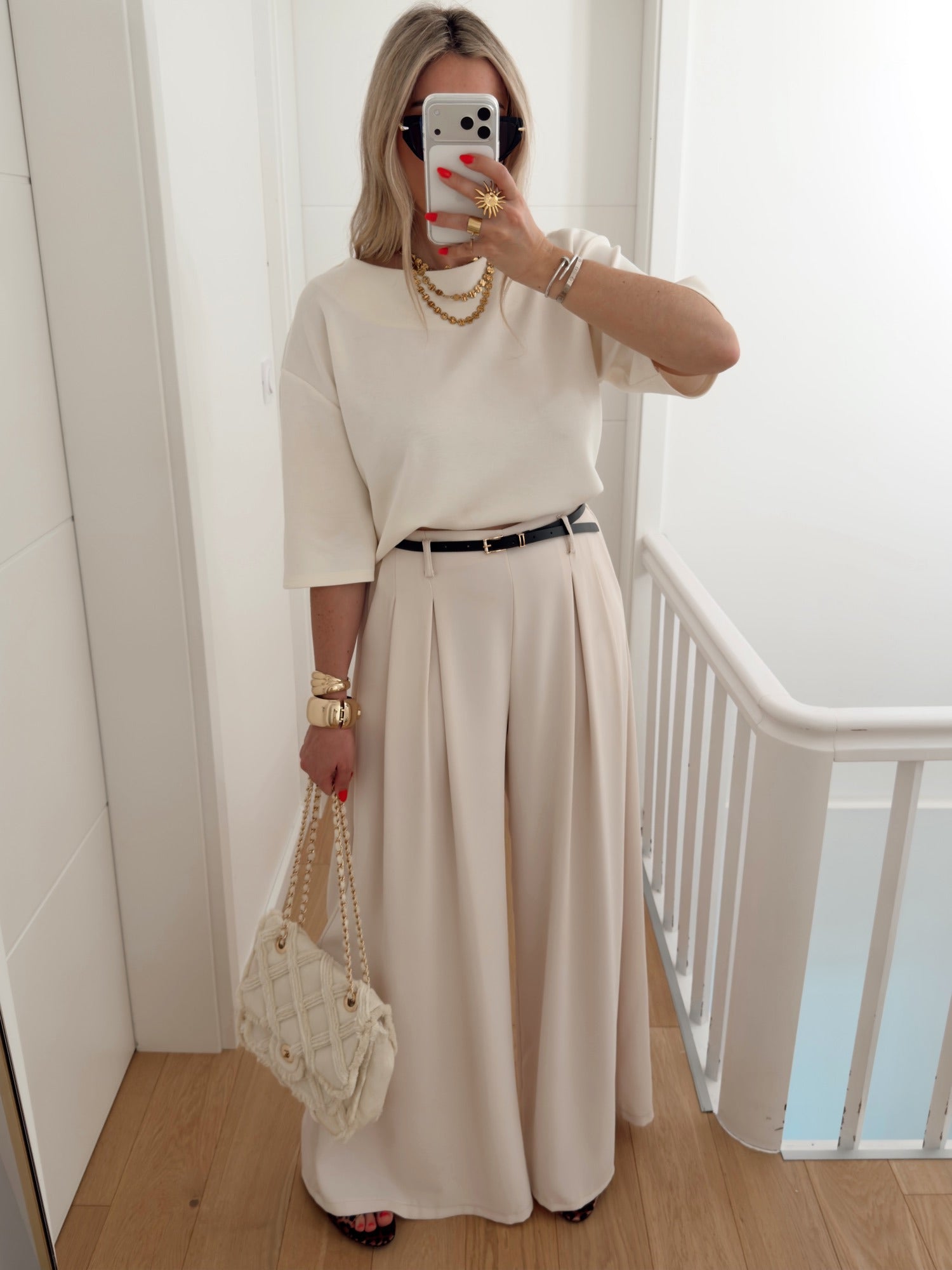 Pantalon PRISCILLIA Beige