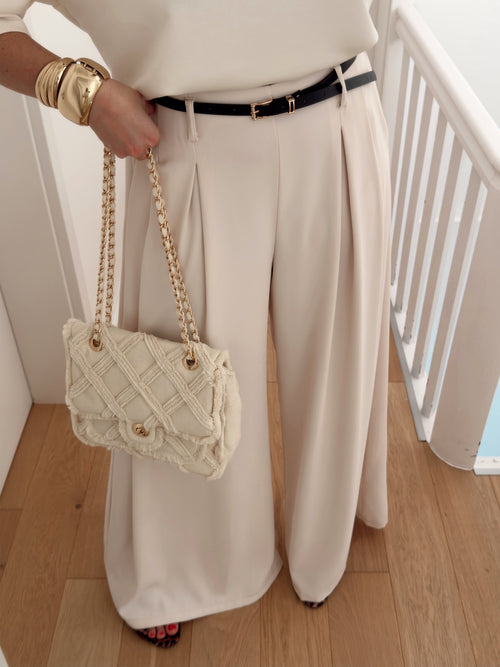 Pantalon PRISCILLIA Beige