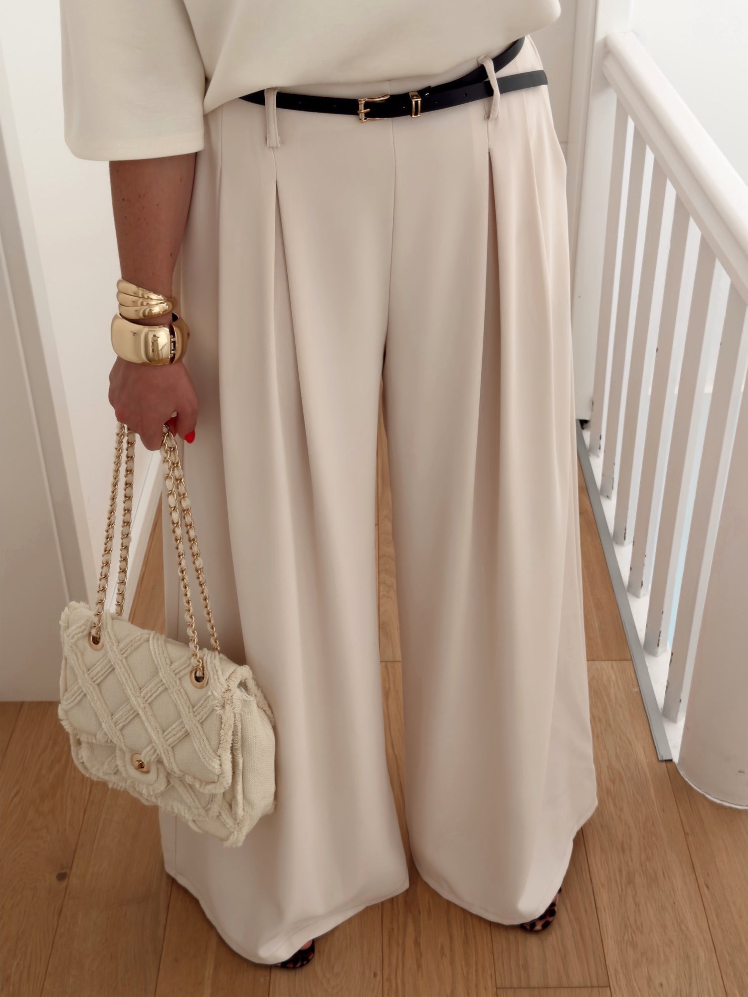 Pantalon PRISCILLIA Beige