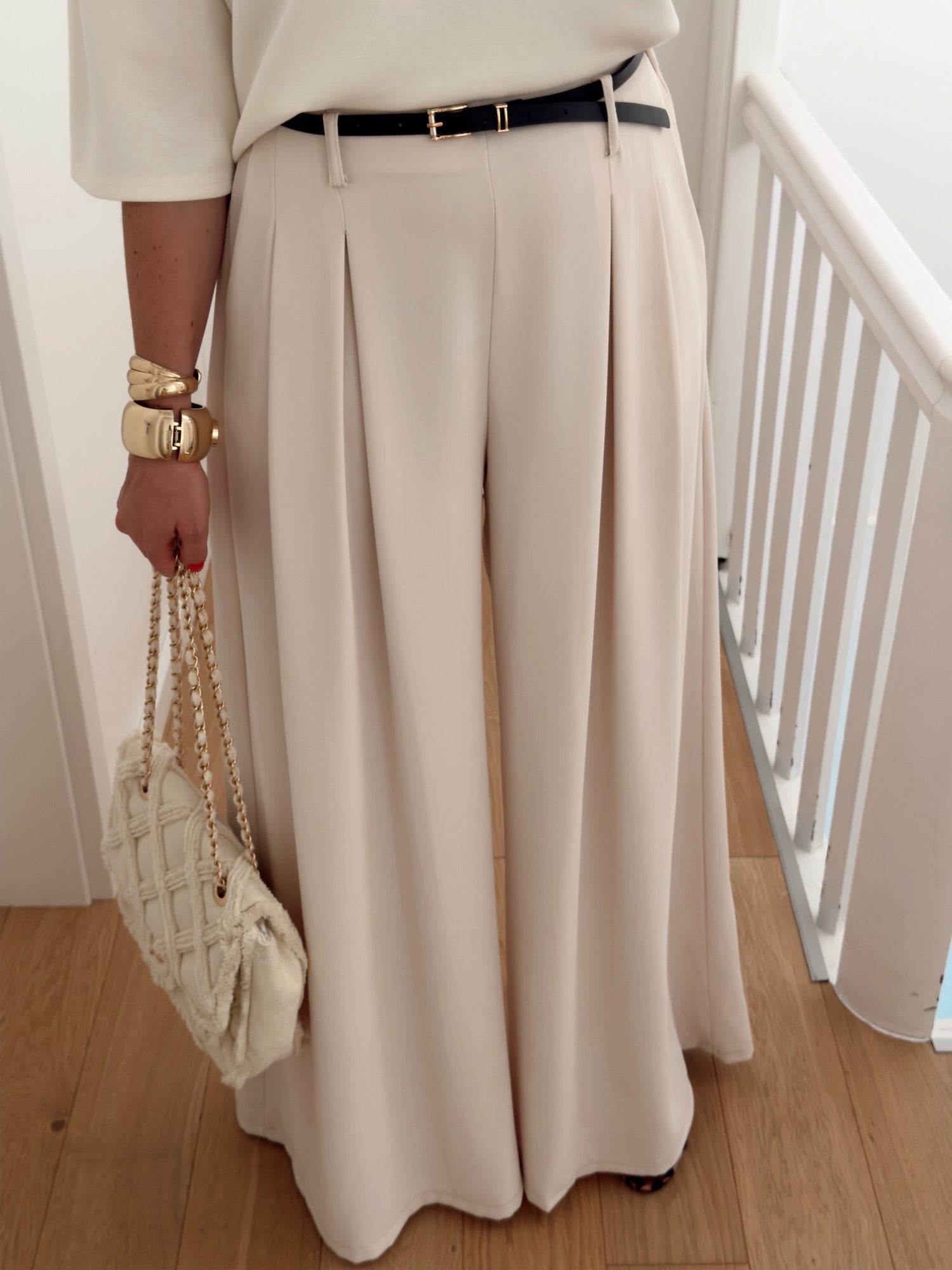 Pantalon PRISCILLIA Beige