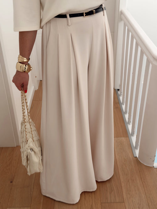 Pantalon PRISCILLIA Beige