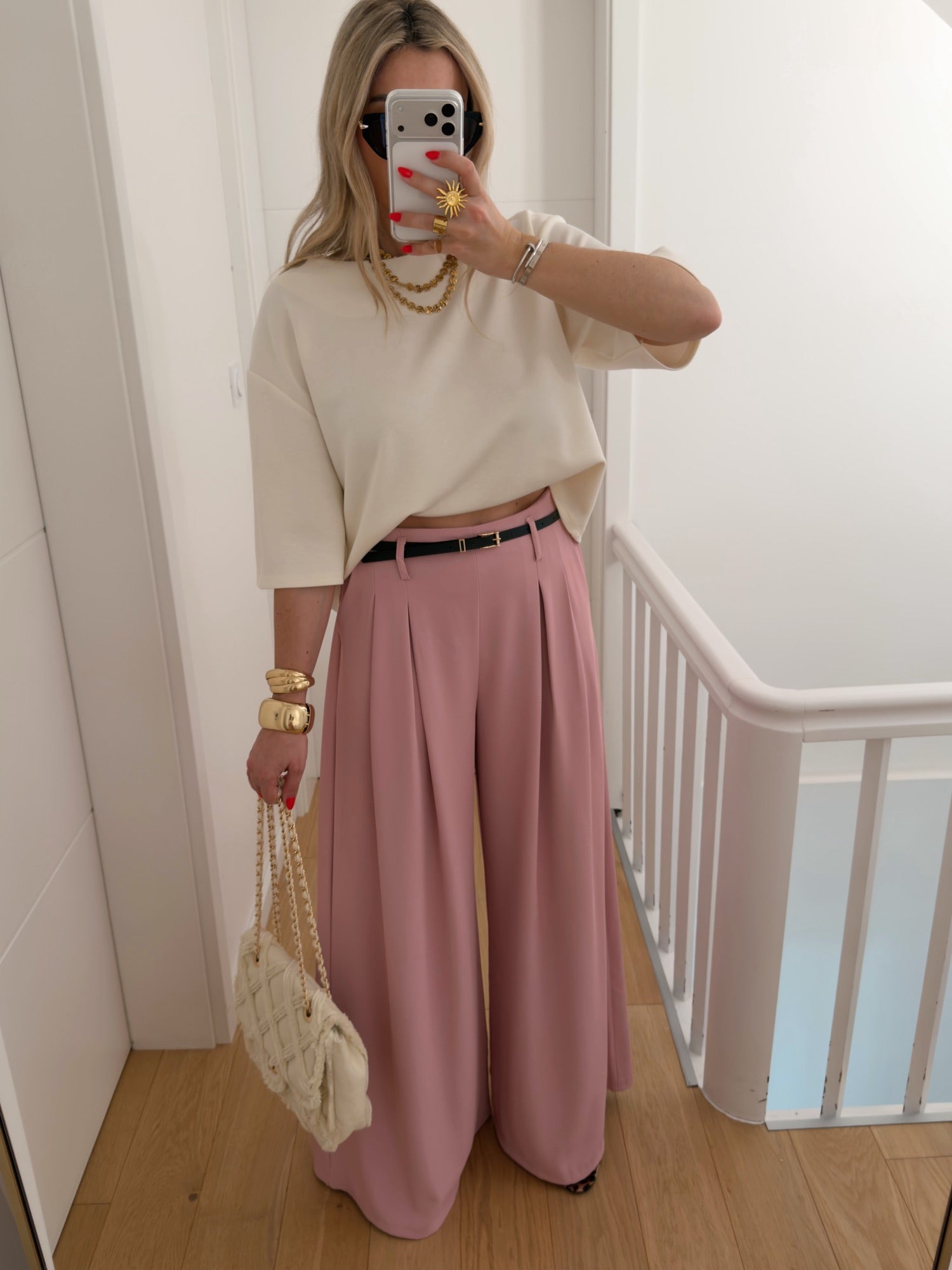 Pantalon PRISCILLIA Rose